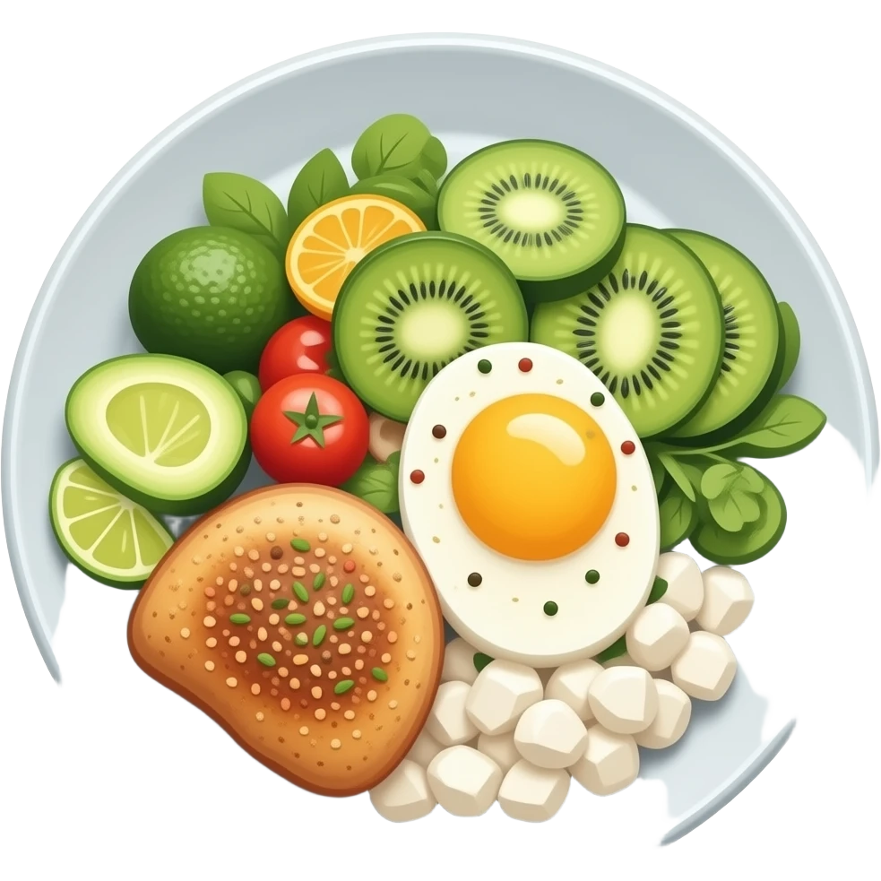 healthy meals emoji