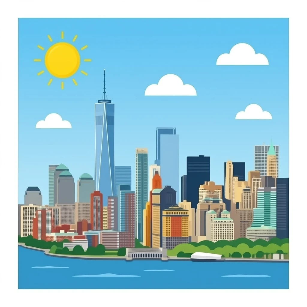 Financial District NYC emoji
