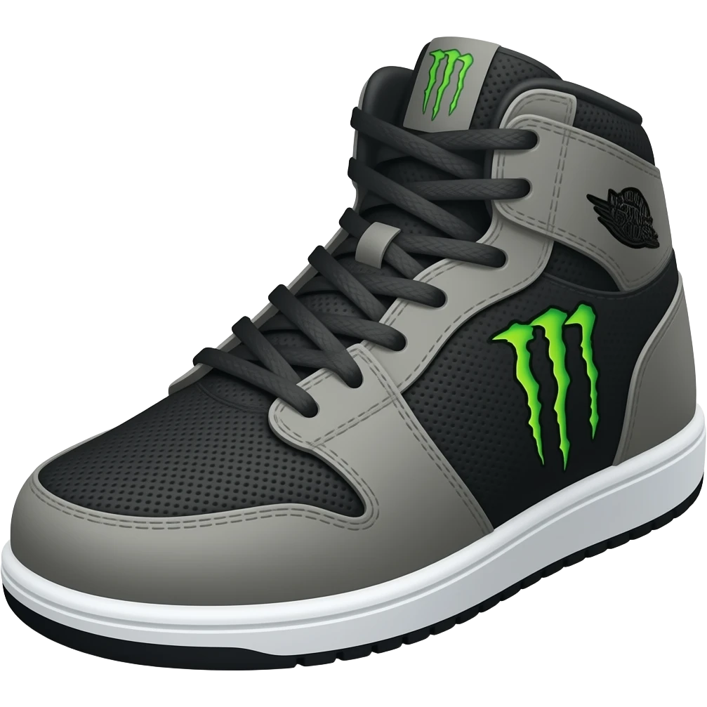 Monster Energy's shoes emoji