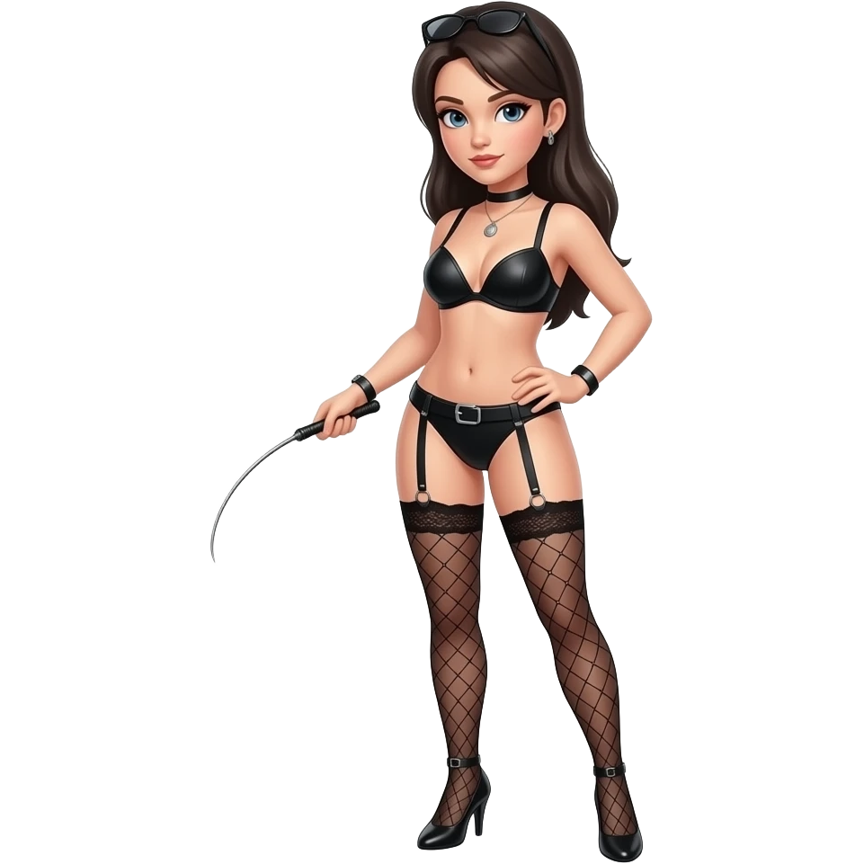 Bdsm riding crop emoji