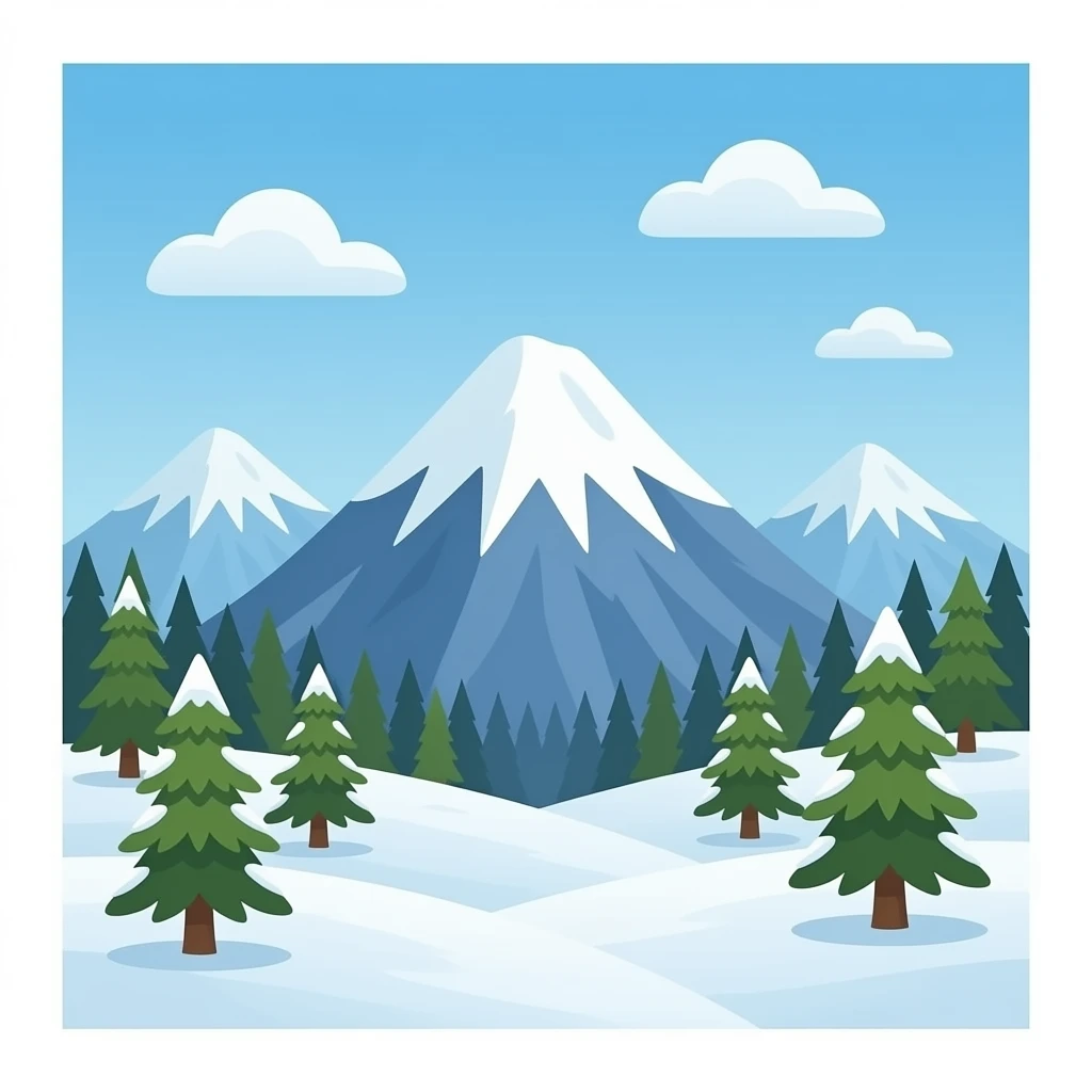 Snow-Capped Mountain emoji