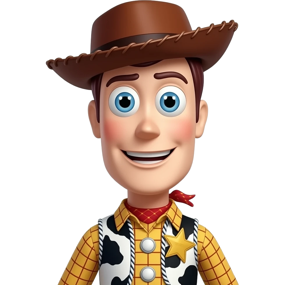 I want to create Woode from toys story emoji