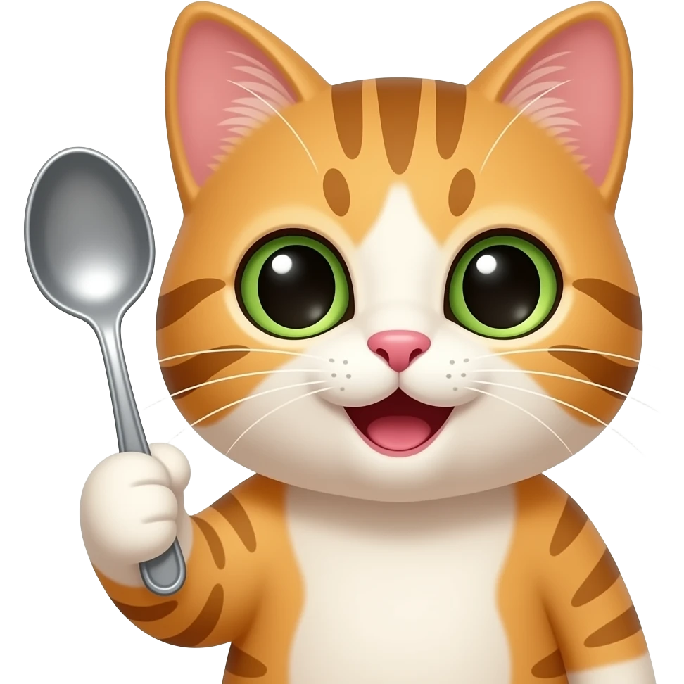 Ma ka ladle meow gop gop gop emoji