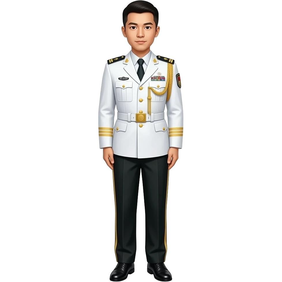 中国空军礼服 全身 emoji