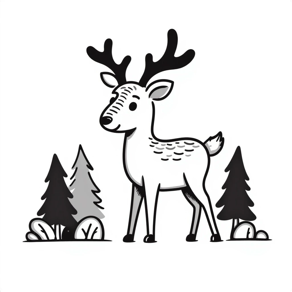 Deer emoji