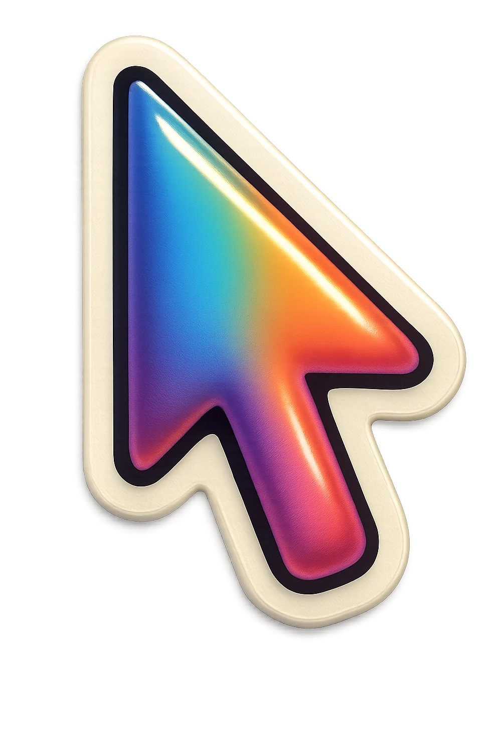 old school computer mouse cursor emoji
