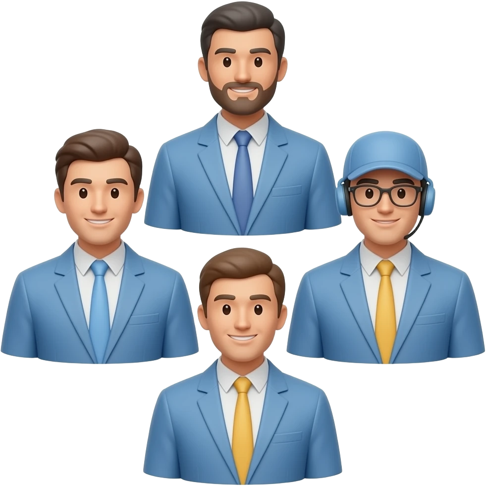 3D icon, teamwork. An icon representing multiplayer gaming emoji