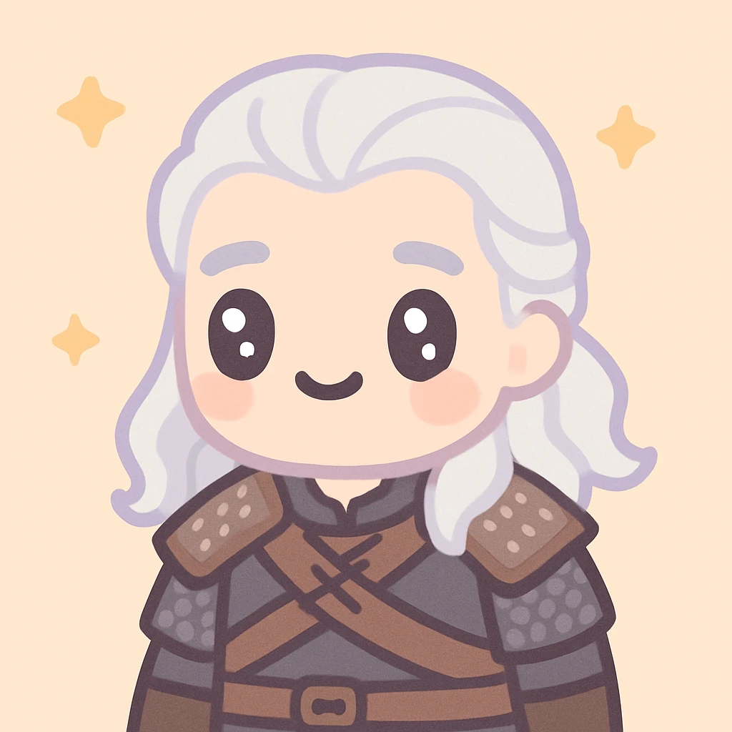 Geral of Rivia from Witcher 3 emoji