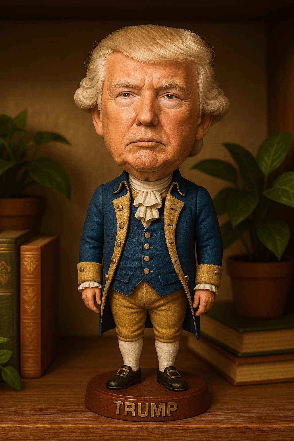 Трамп в образе Джорджа Вашингтона emoji