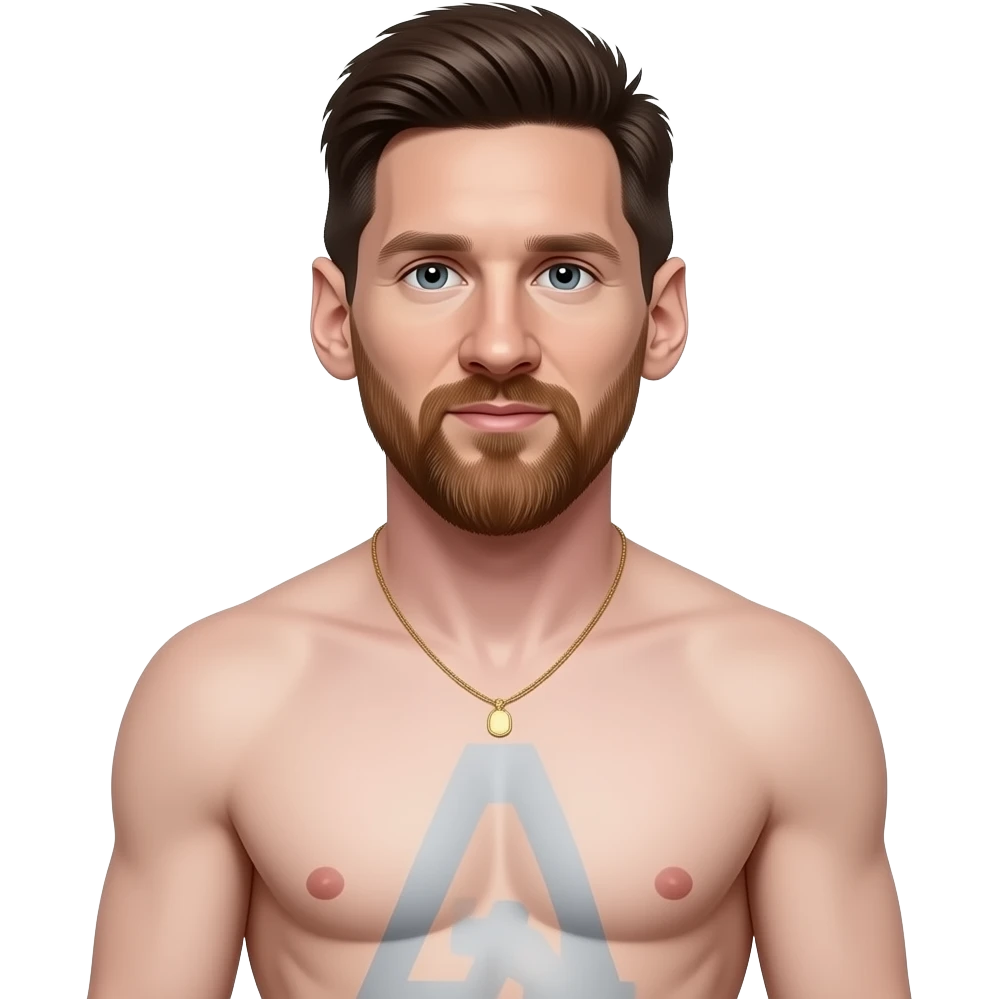 messi full body all naked emoji