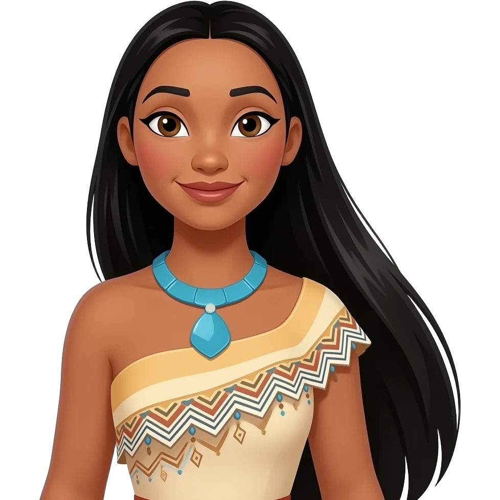 pocahontus dress emoji