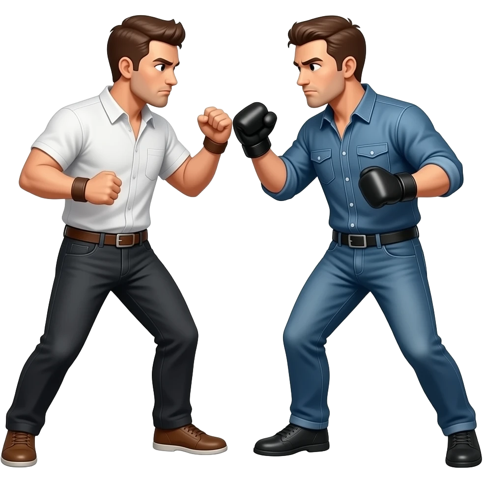 fighting emoji