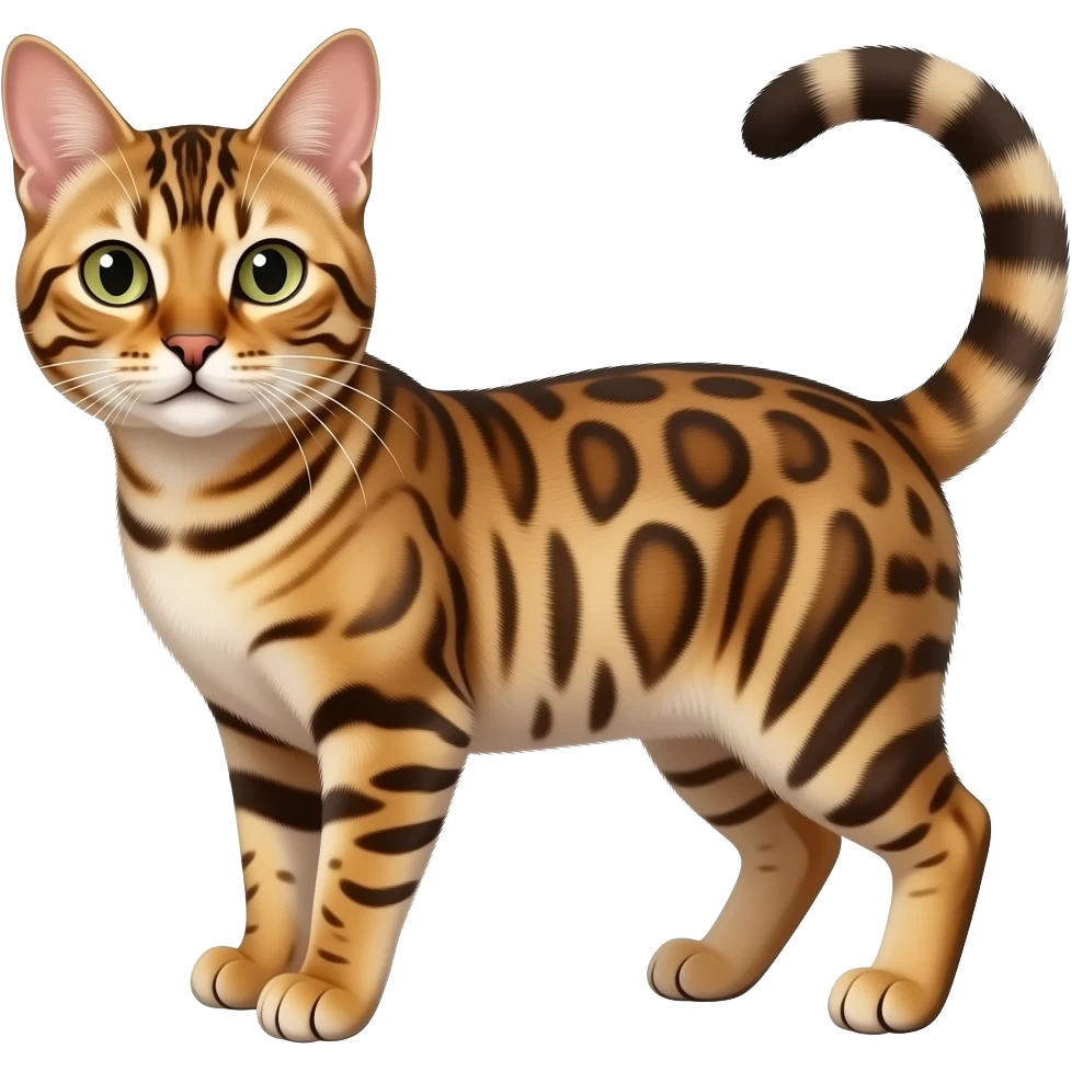Bengal cat emoji