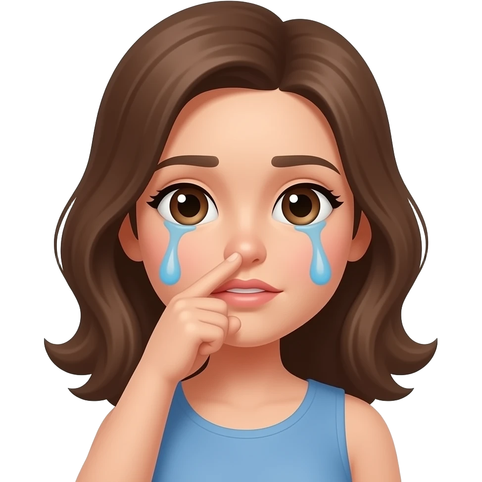 female runny nose emoji