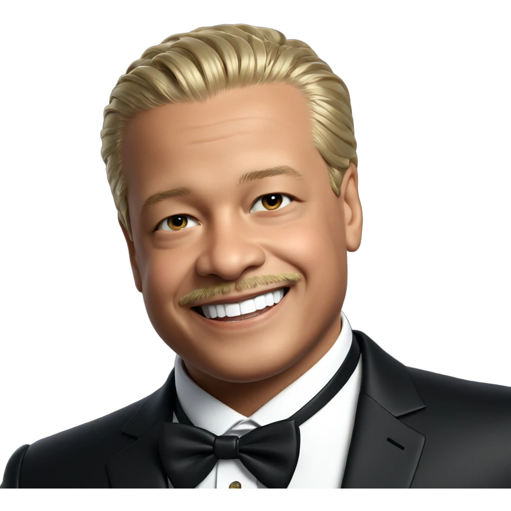 smiling boy in formal attire emoji