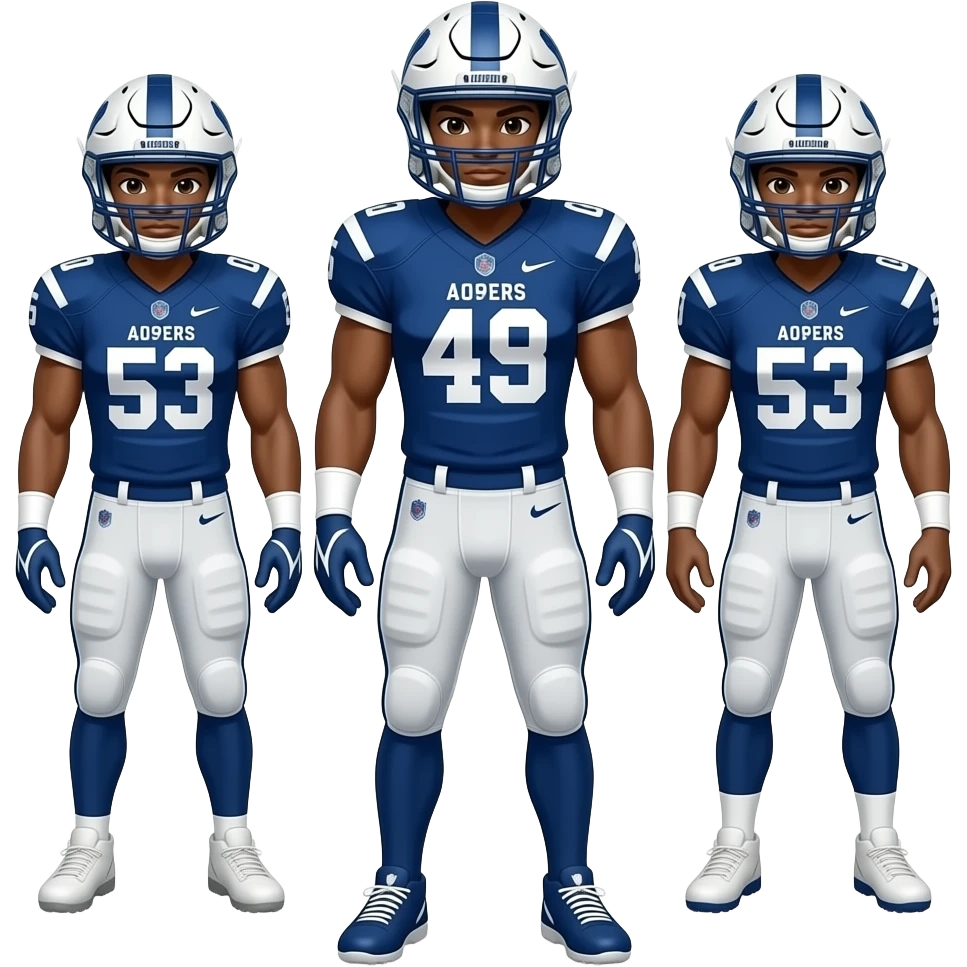 Make a football tem 409ers ................... emoji