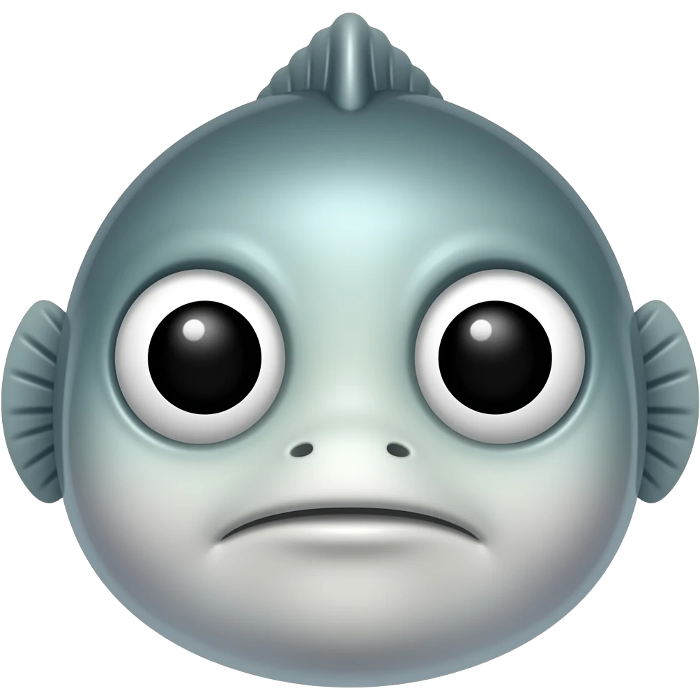 emoji wajah muka ikan betok emoji
