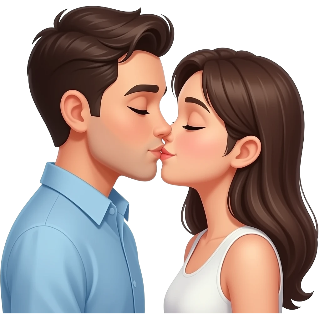 Kissing emoji
