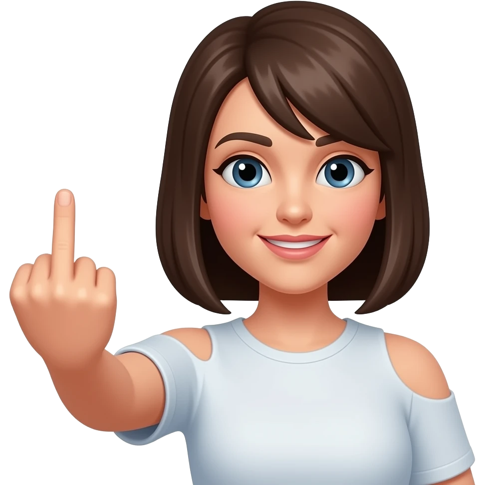 🙎🏻‍♀️🖕🏻 emoji