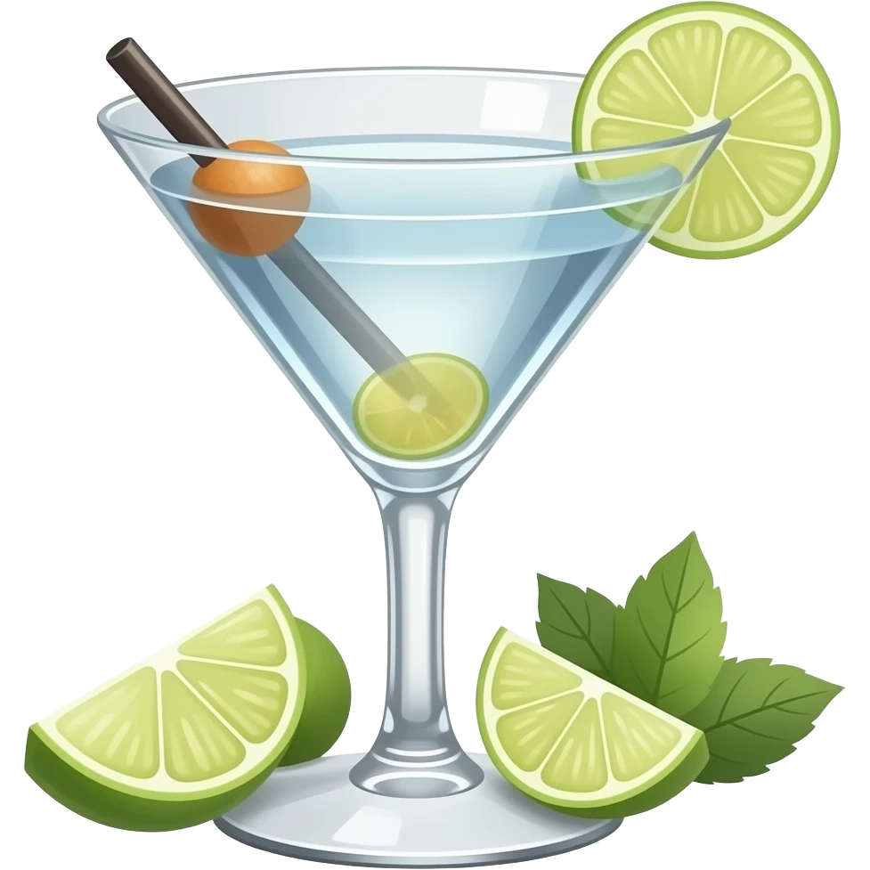 gin martini emoji
