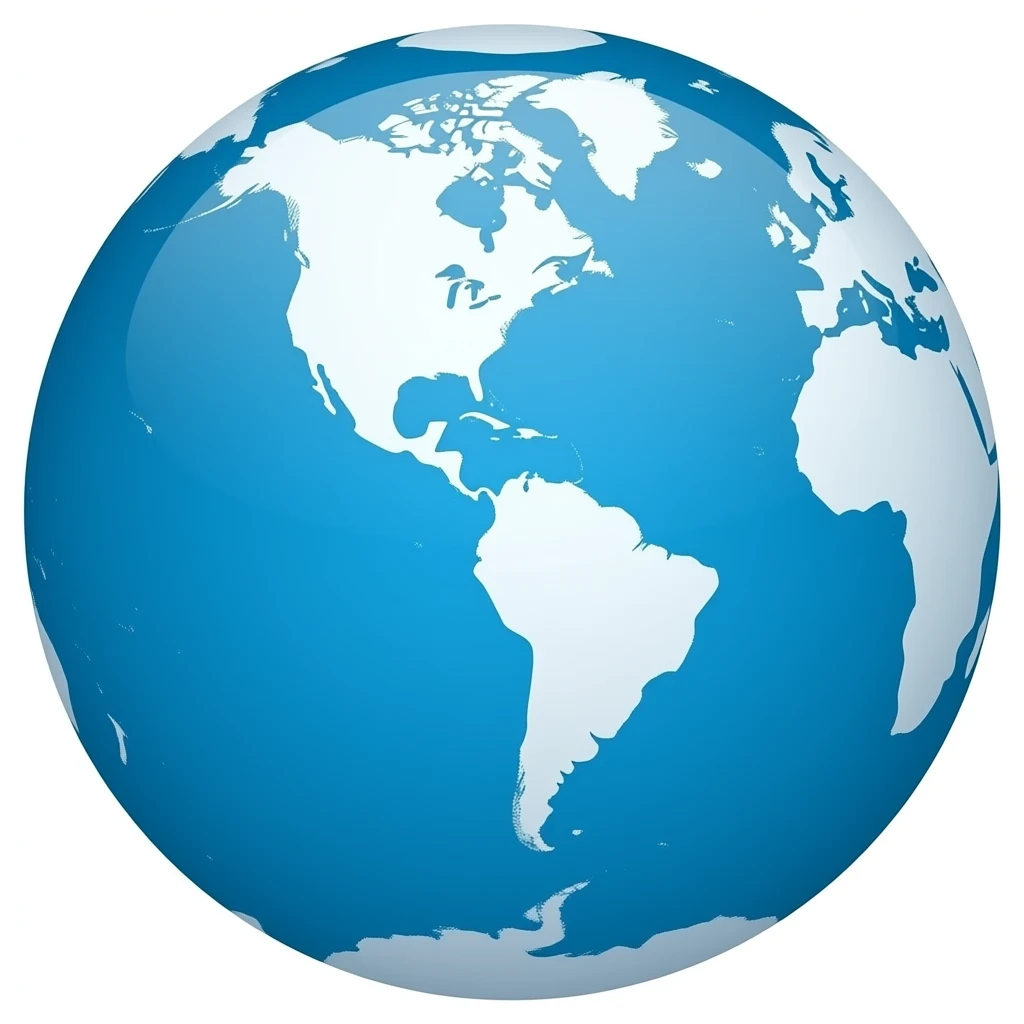 earth_america in blue and white but with south america emoji