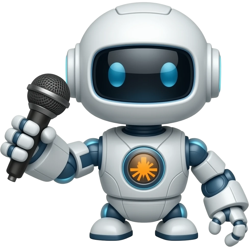 🤖+ 🎙 emoji