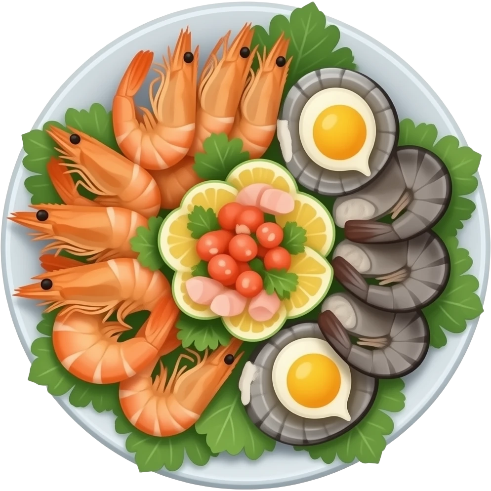 Seafood Platter emoji