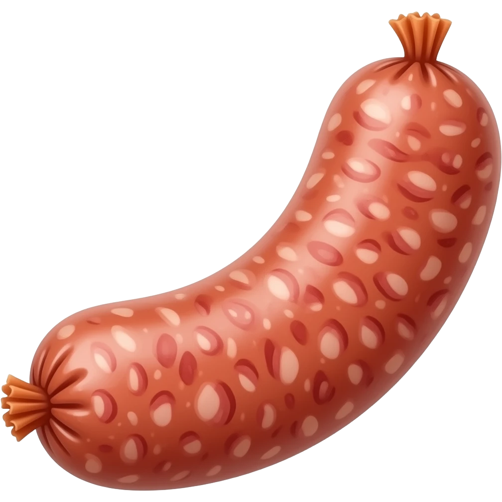 Une merguez emoji