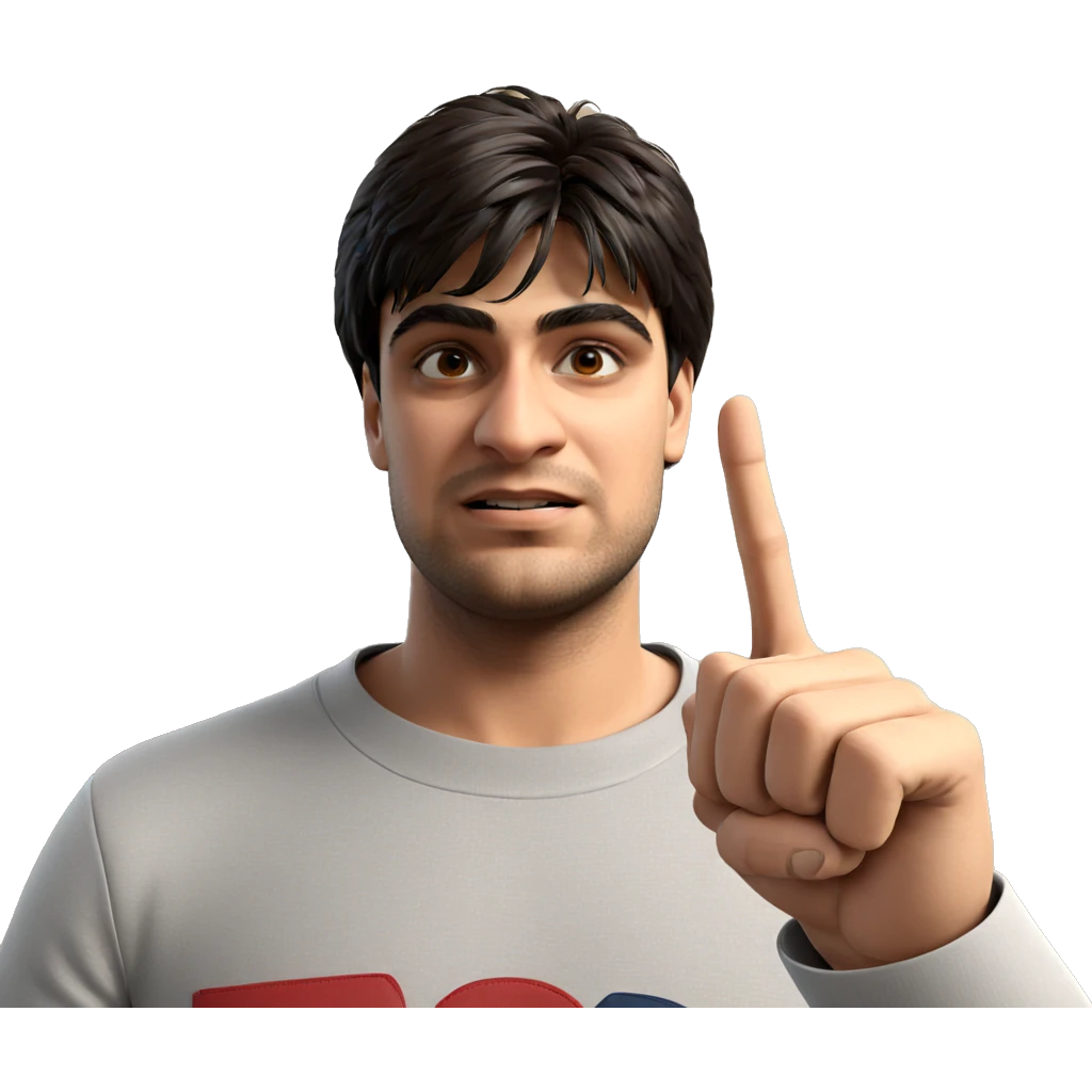 casual portrait of a man emoji