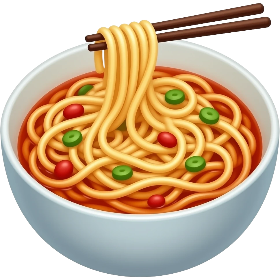 Spicy noodles emoji