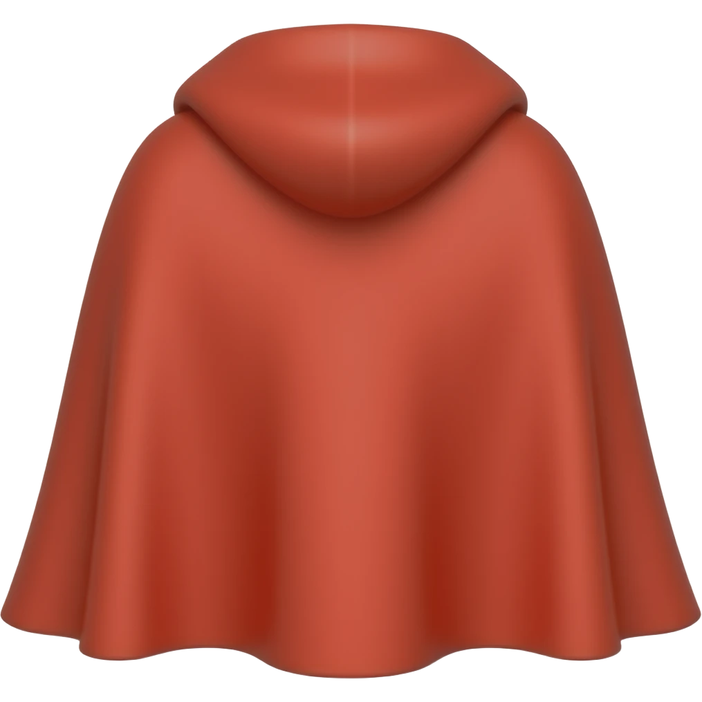 Red cape emoji