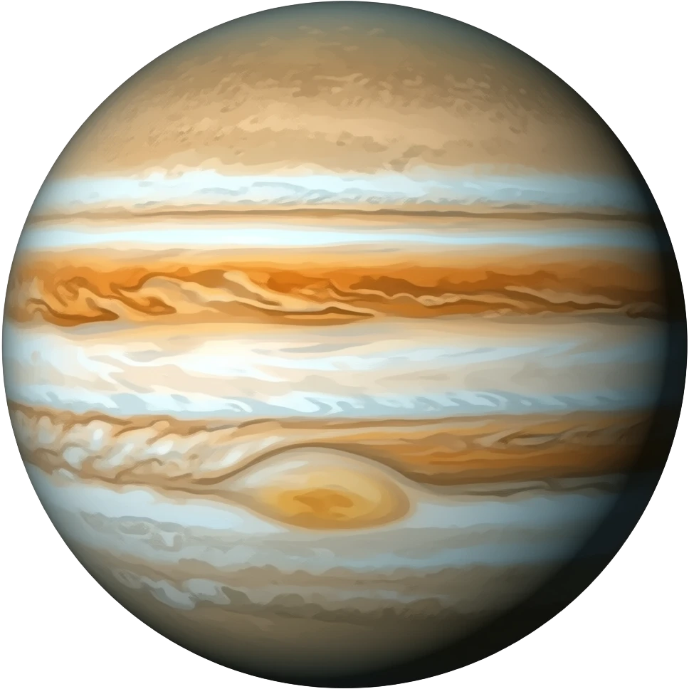 Create a Jupiter emoji. emoji