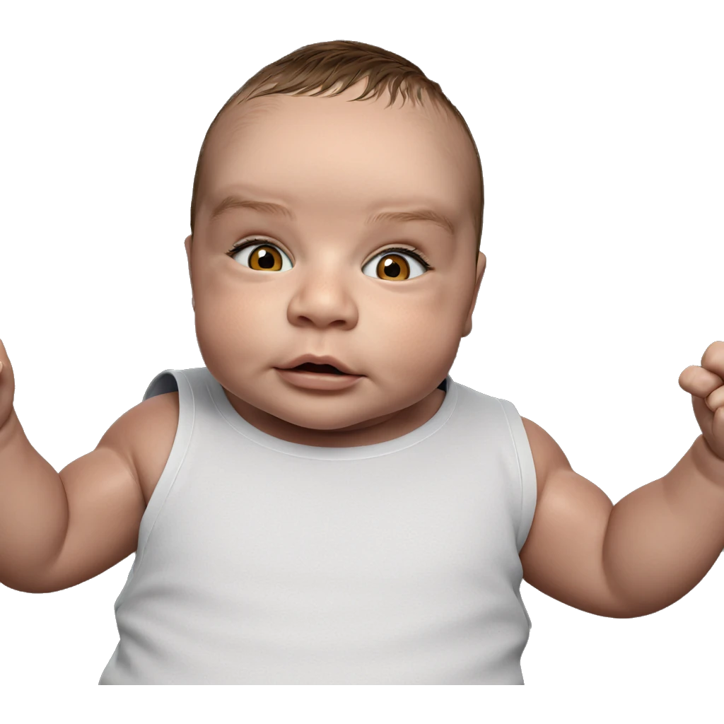 realistic portrait of a boy emoji