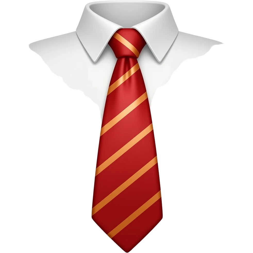 Make a red tie by itself emoji