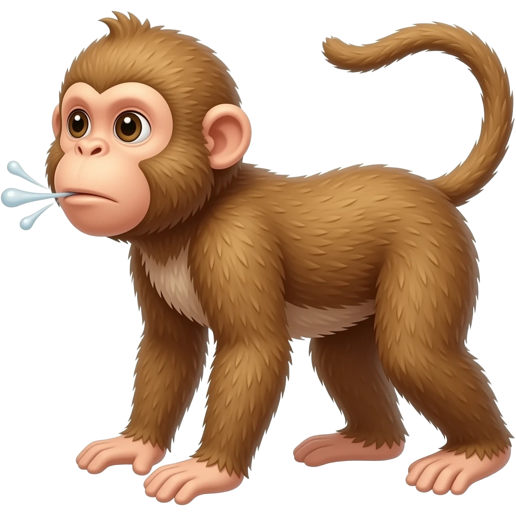 A monky do à fart emoji
