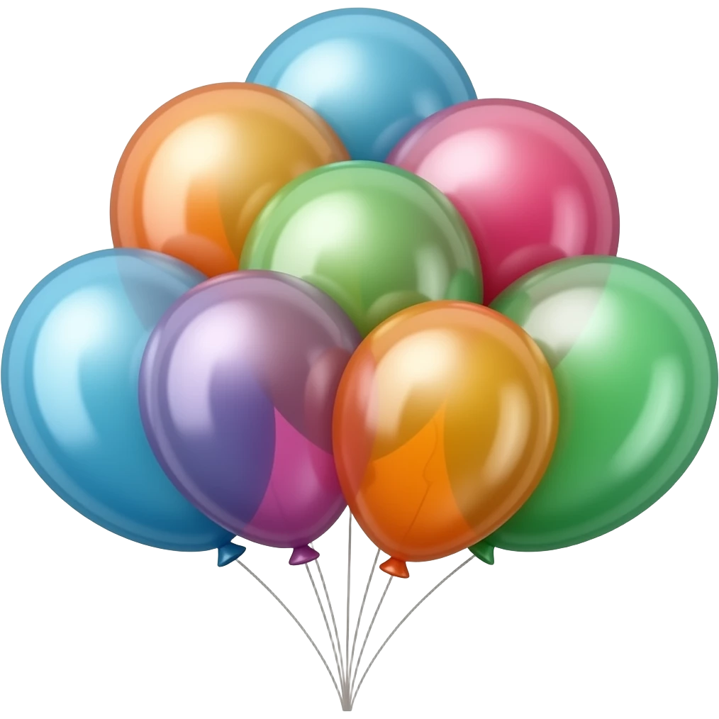 birthday balloons emoji