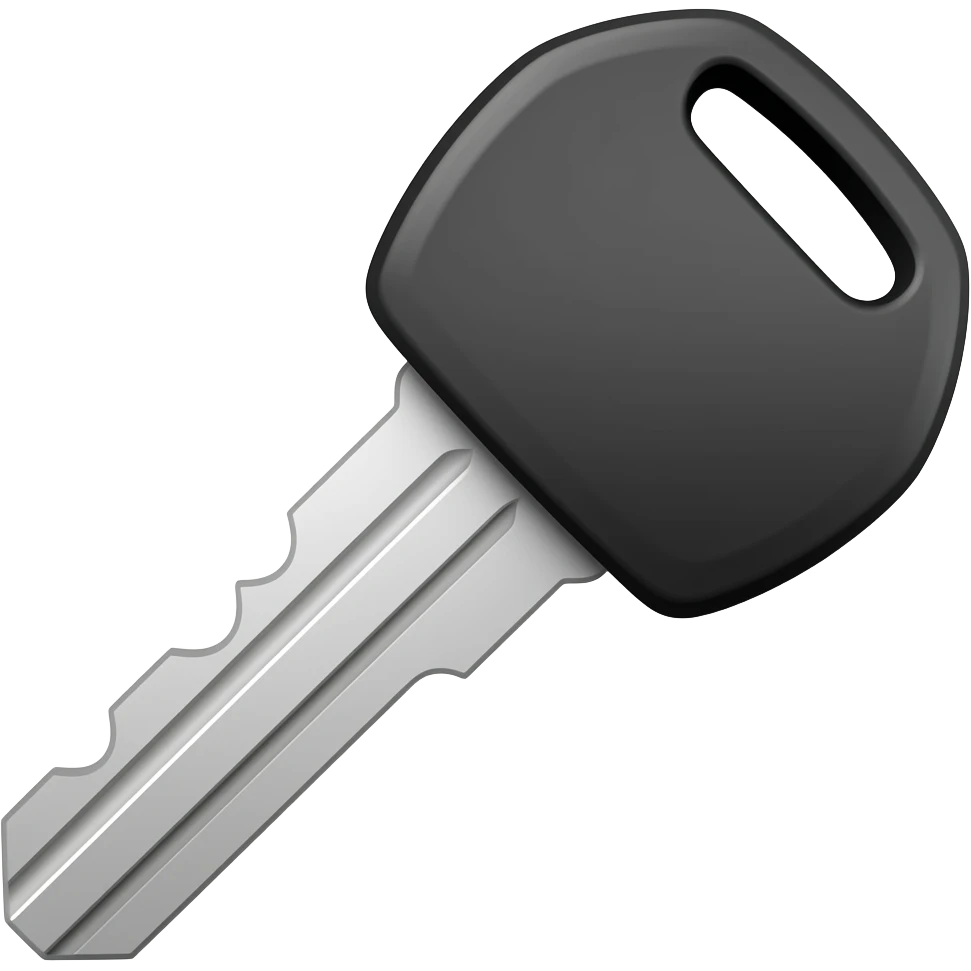 Car key emoji