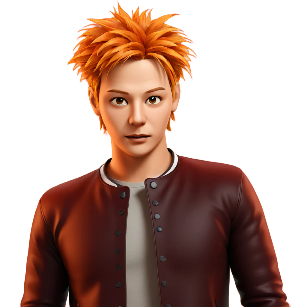 casual style upper body portrait emoji