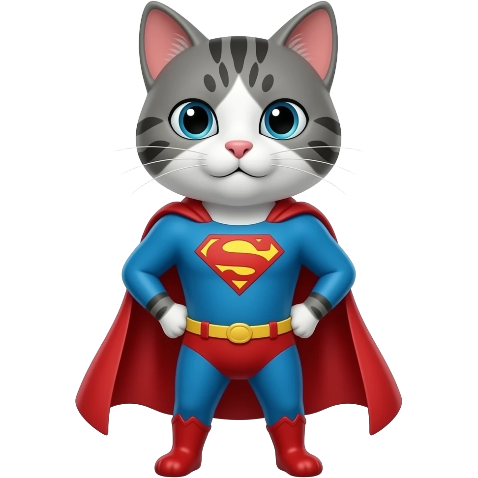 super cat emoji