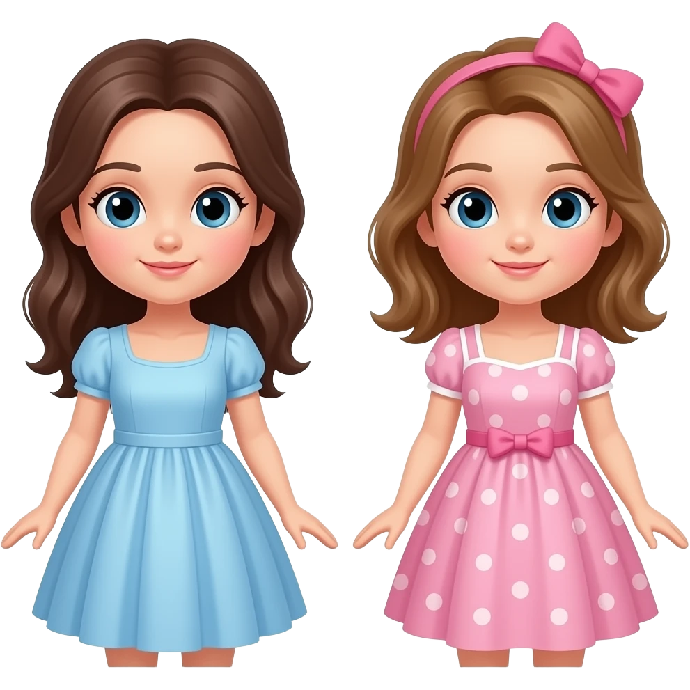 Girls' Dresses emoji