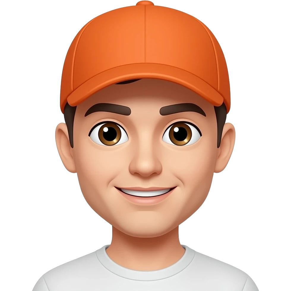 Orange cap emoji emoji