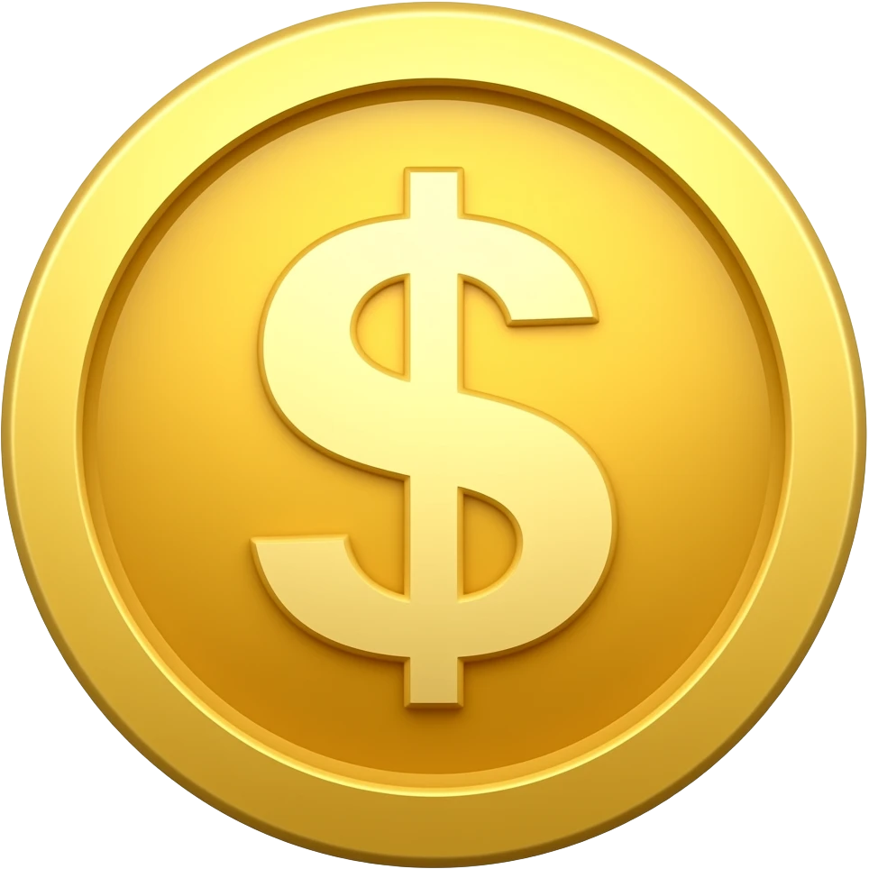 golden coins emoji