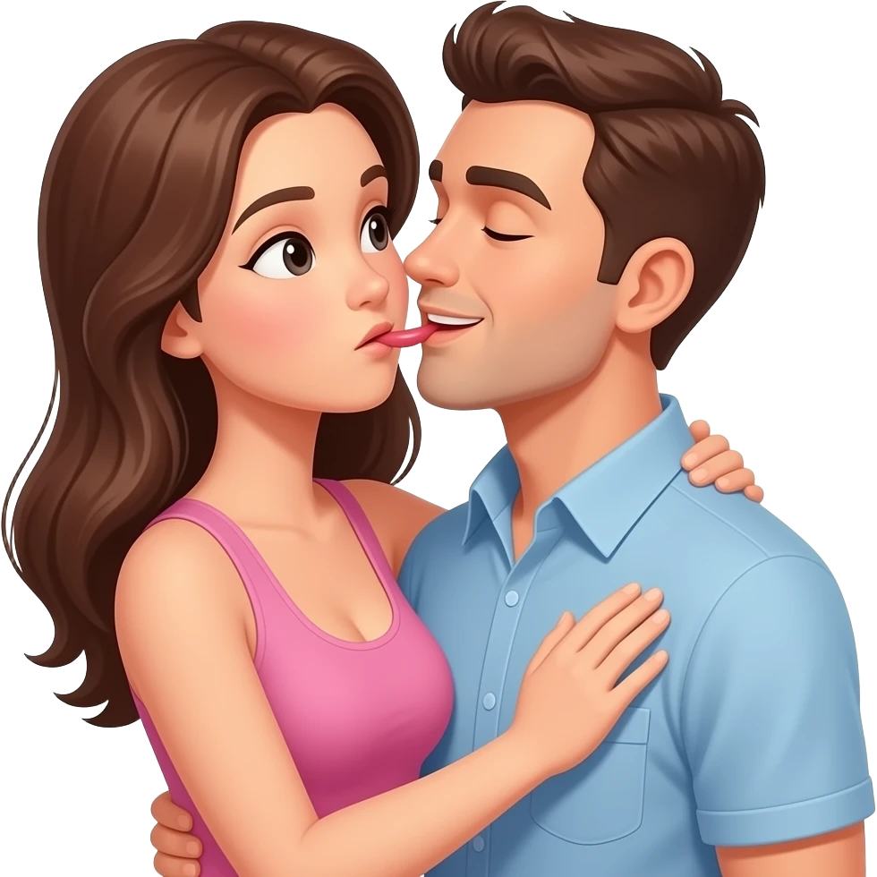 Woman fucking a man emoji