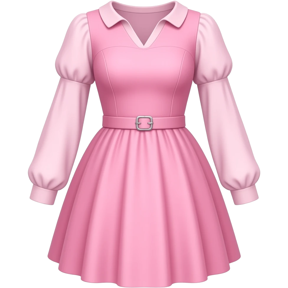 Pink dress emoji