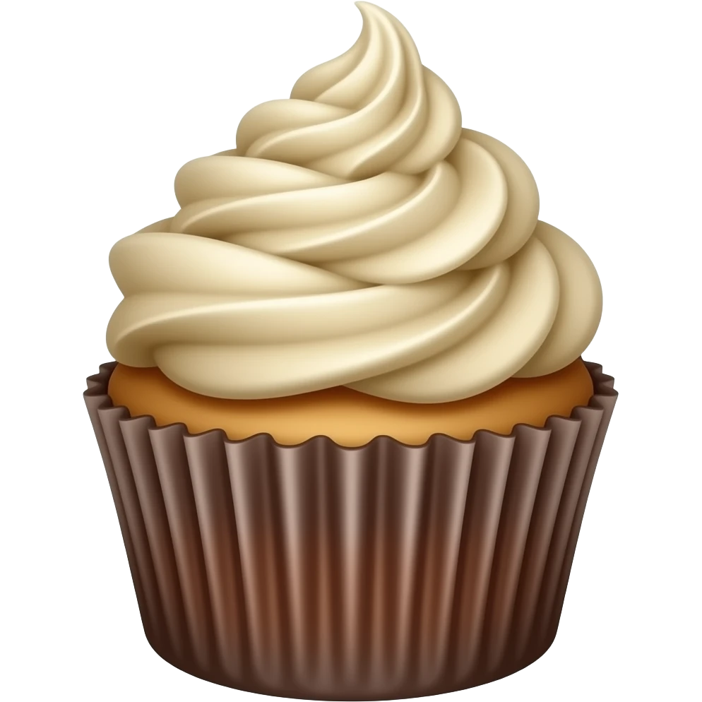 Sppoky cupcake emoji