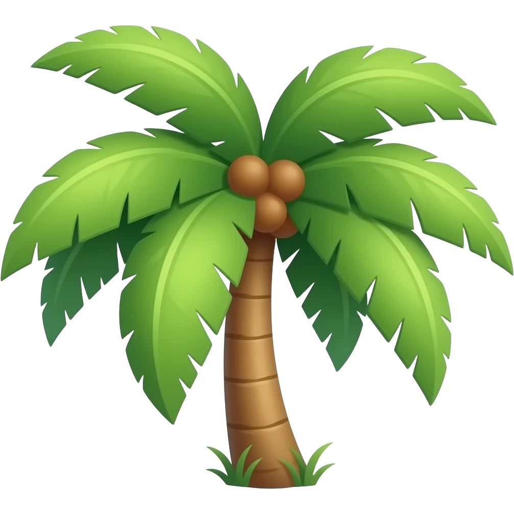 cocnut tree emoji