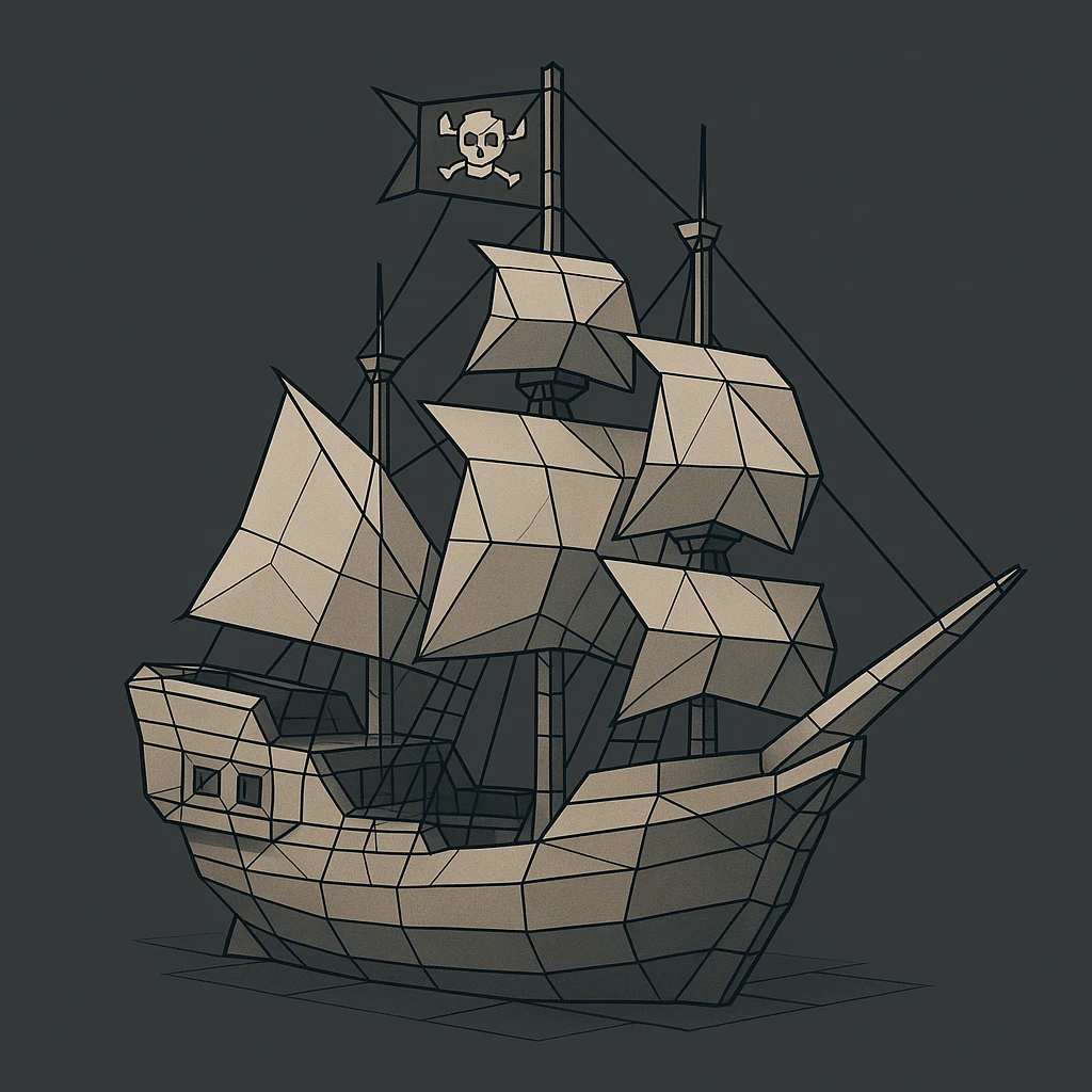 pirate ship emoji