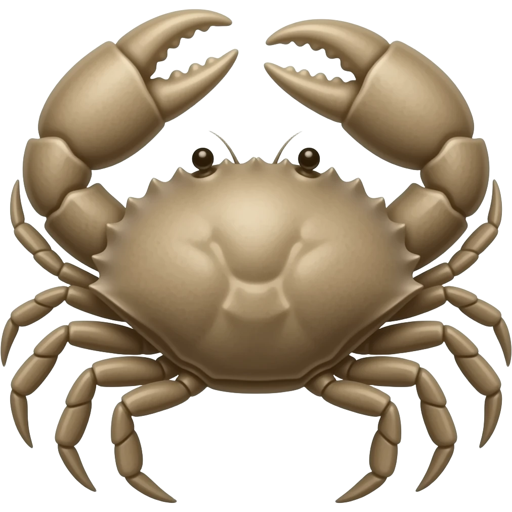 Stone crab emoji