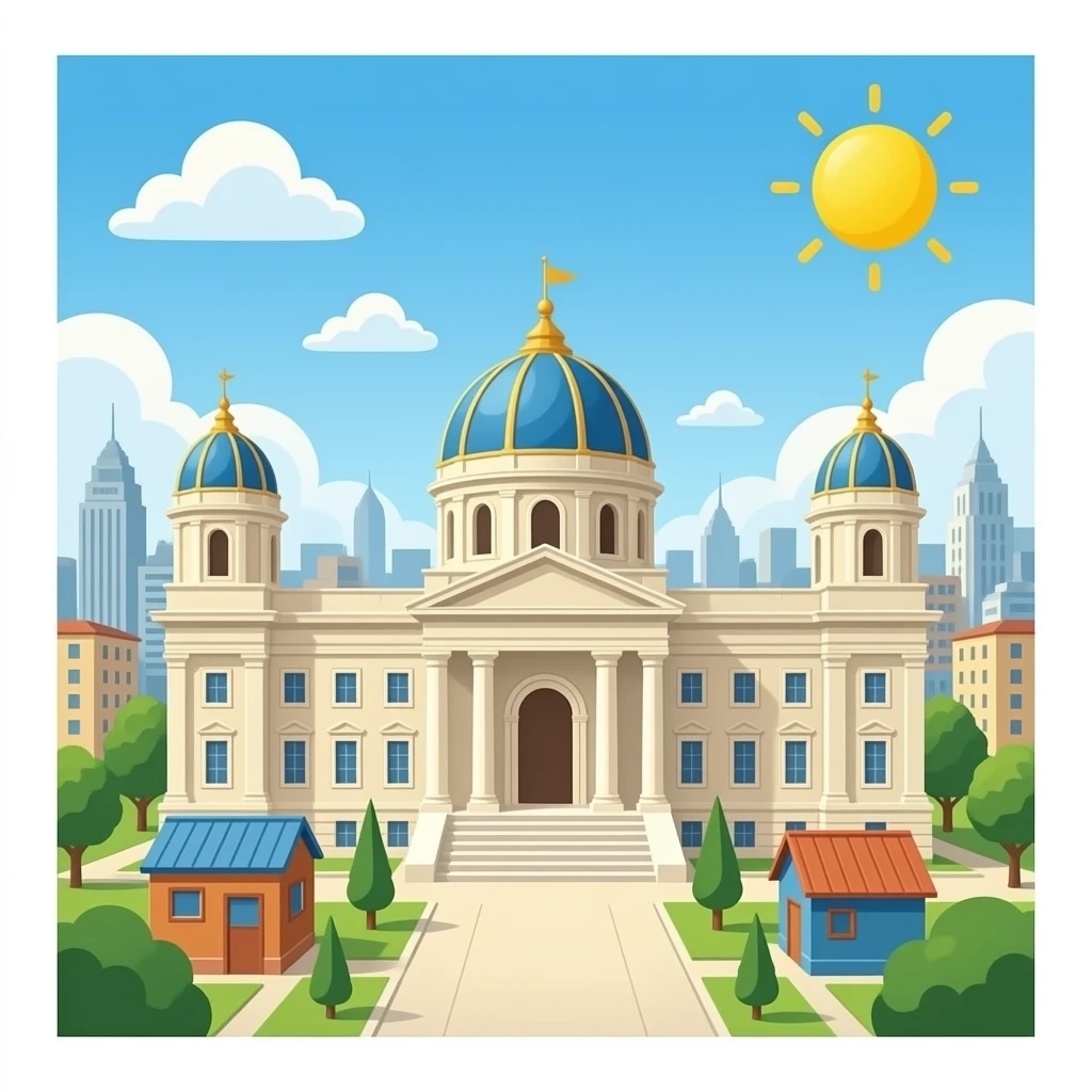 Empire where royalist have power like where they live is good but next to it is slum emoji