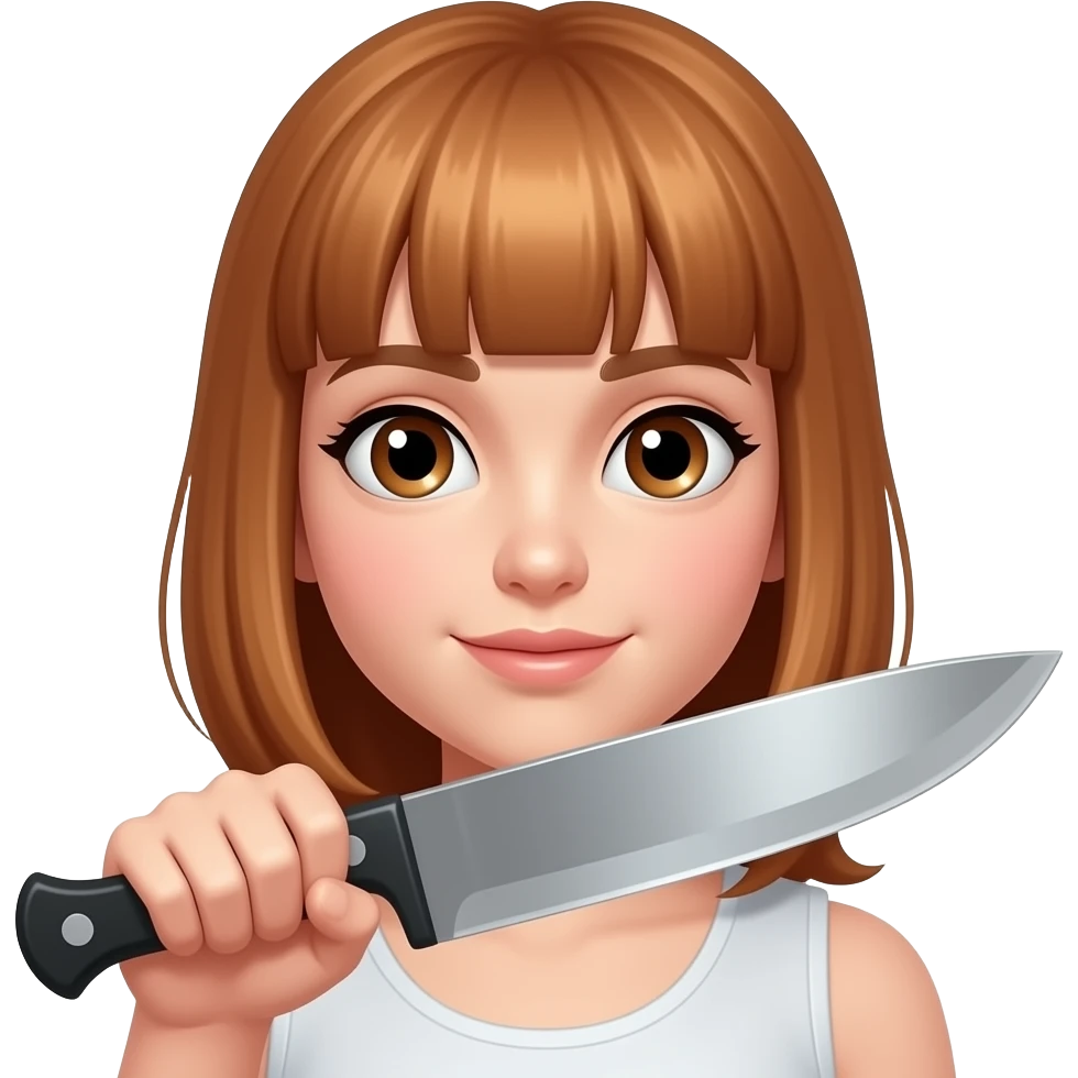 Kaşıklı kız emoji